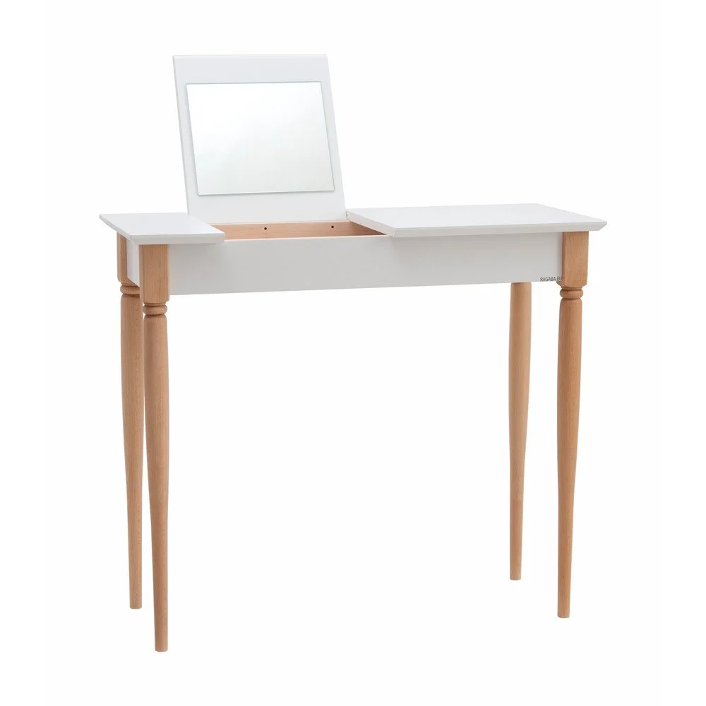 Bílý toaletní stolek Ragaba Mamo, šířka 85 cm v:1236578