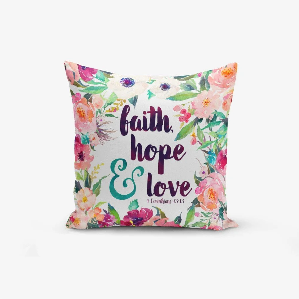 Povlak na polštář s příměsí bavlny Minimalist Cushion Covers Flower Smido, 45 x 45 cm v:1166532