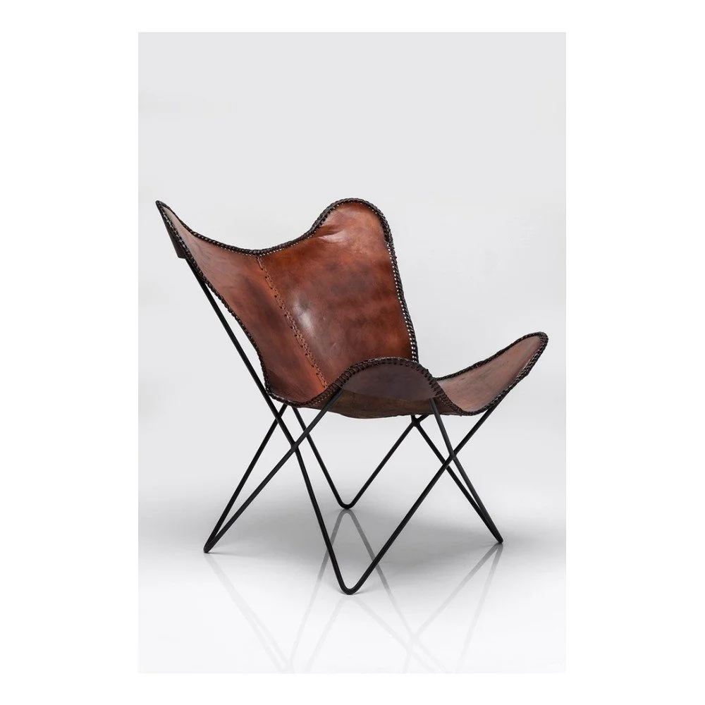 Sada 2 kožených křesel Kare Design Butterfly v:972614