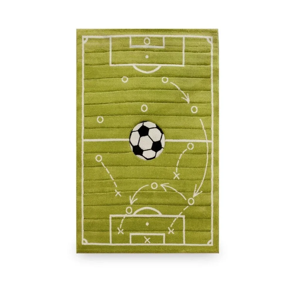 Zelený dětský koberec Tactics, 133 x 190 cm v:1208020