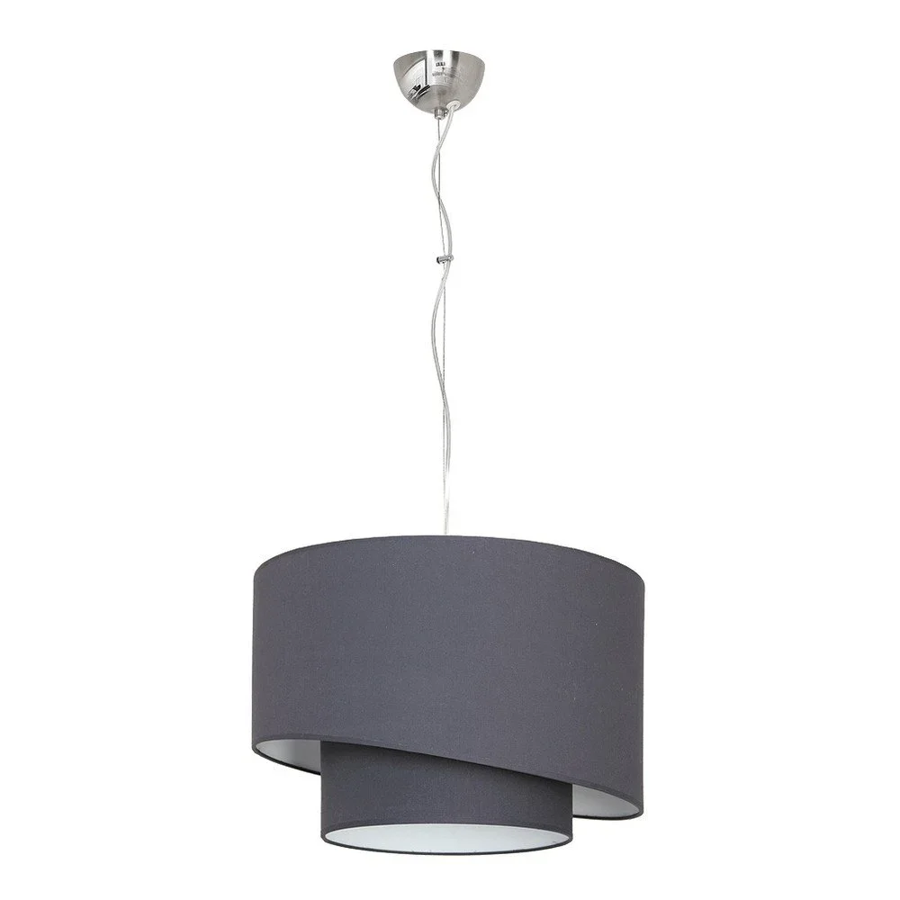 Tmavo šedé závesné svietidlo Evergreen Lights Shade Pendant v:980250