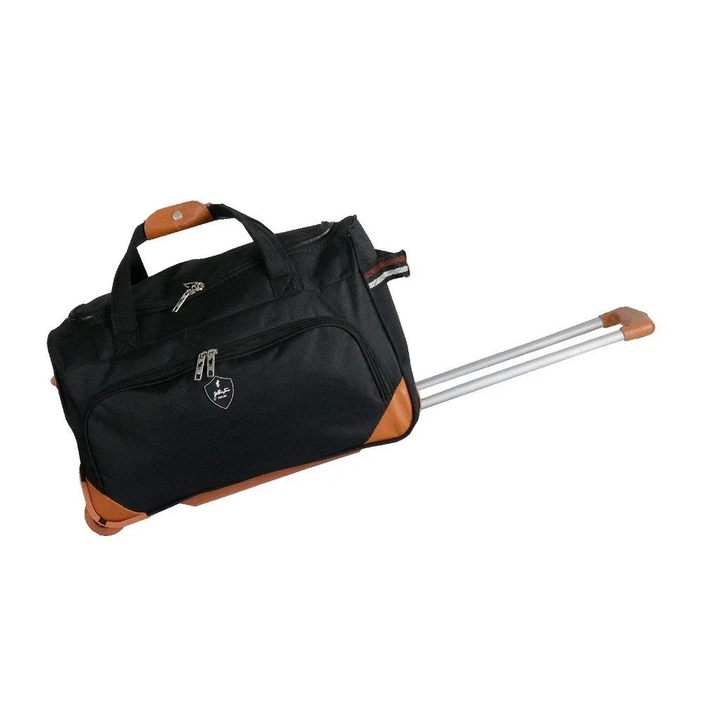 Černá cestovní taška na kolečkách GENTLEMAN FARMER Sporty, 45 l v:1148256