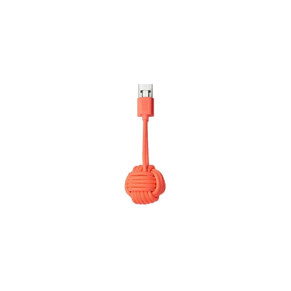 Oranžový nabíjecí kabel s Micro USB Native Union Key Cable v:1166002