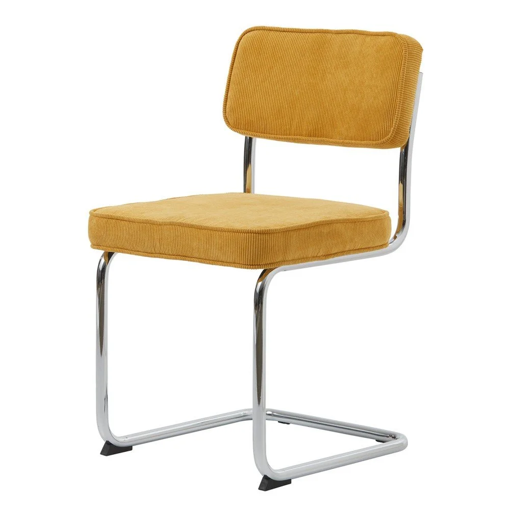 Žlutá jídelní židle Unique Furniture Rupert Bauhaus v:1087404