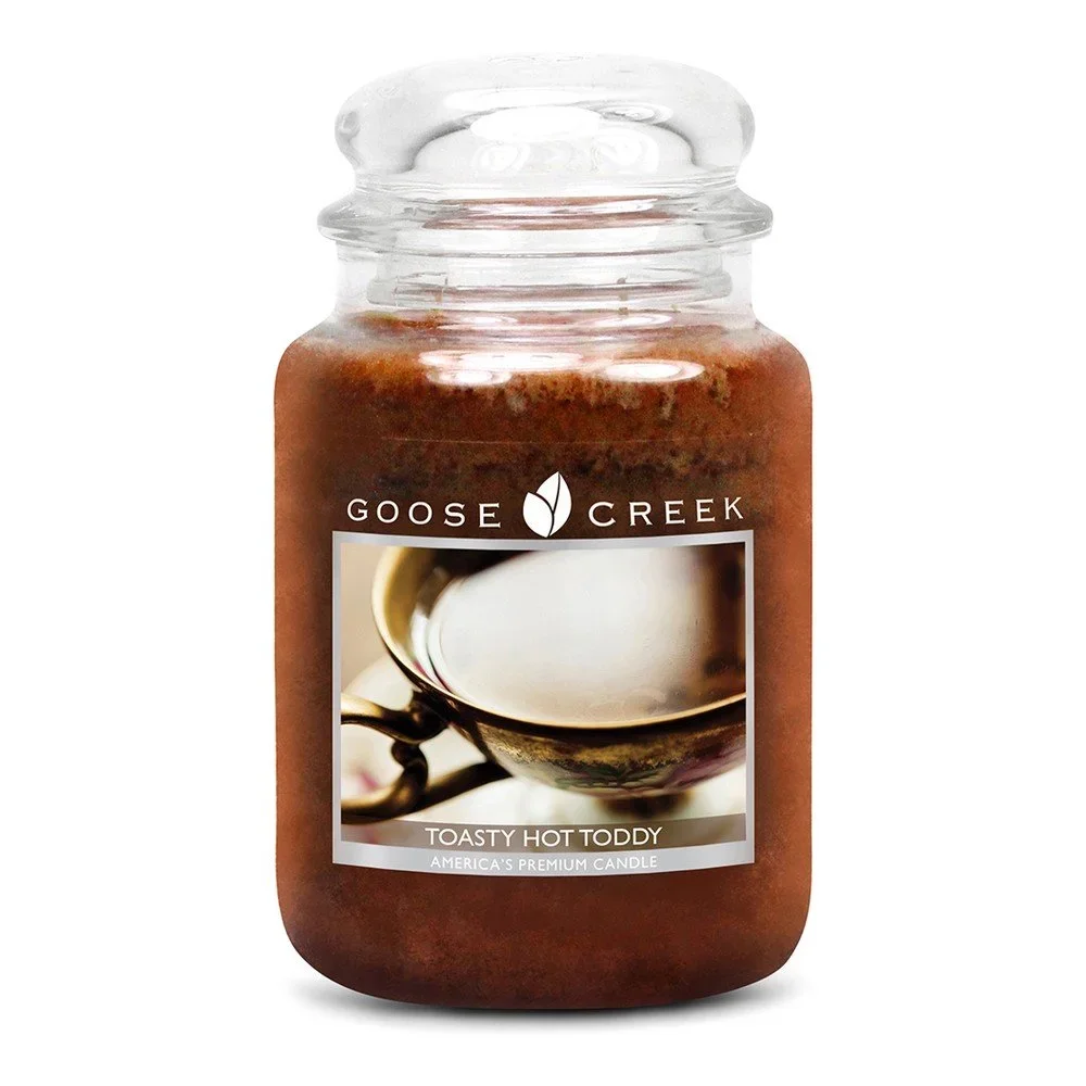 Vonná svíčka ve skleněné dóze Goose Creek Horký grog Toddy, 150 hodin hoření v:1153826