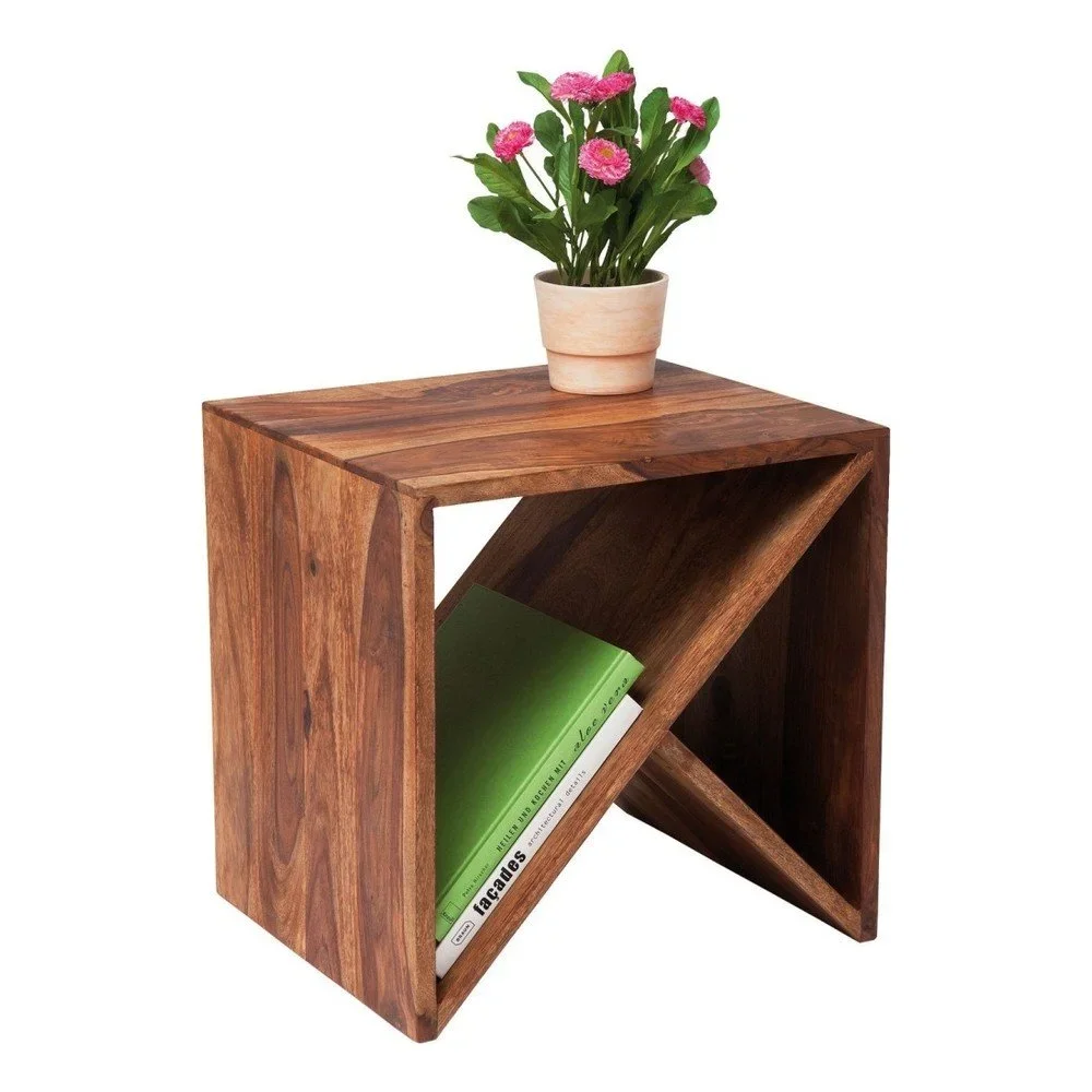 Příruční stolek z palisandrového dřeva Kare Design Zigzag v:968932