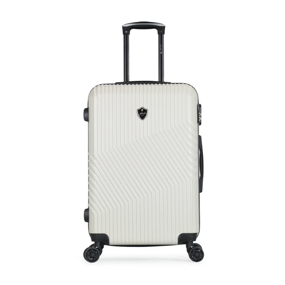 Světle šedý cestovní kufr na kolečkách GENTLEMAN FARMER Sento Valise Grand, 95 l v:1267894