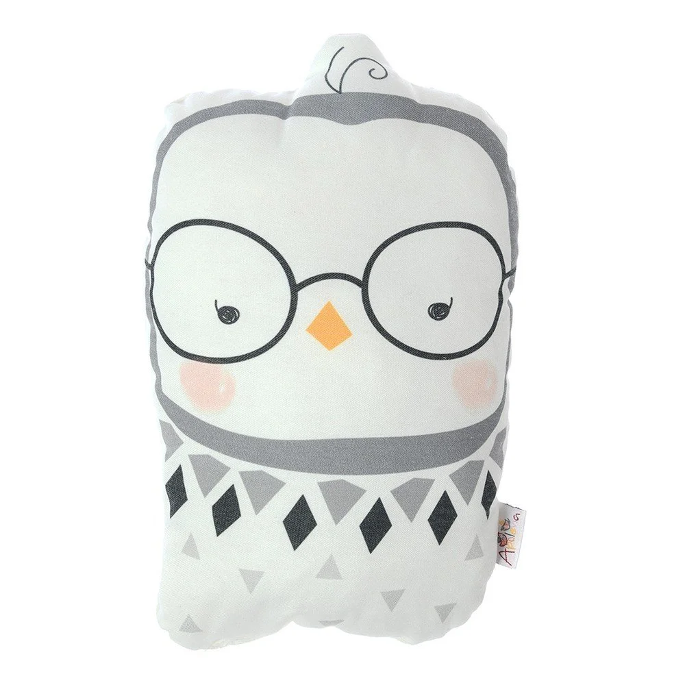 Dětský polštářek s příměsí bavlny Mike & Co. NEW YORK Pillow Toy Argo Birdie, 17 x 27 cm v:1284974