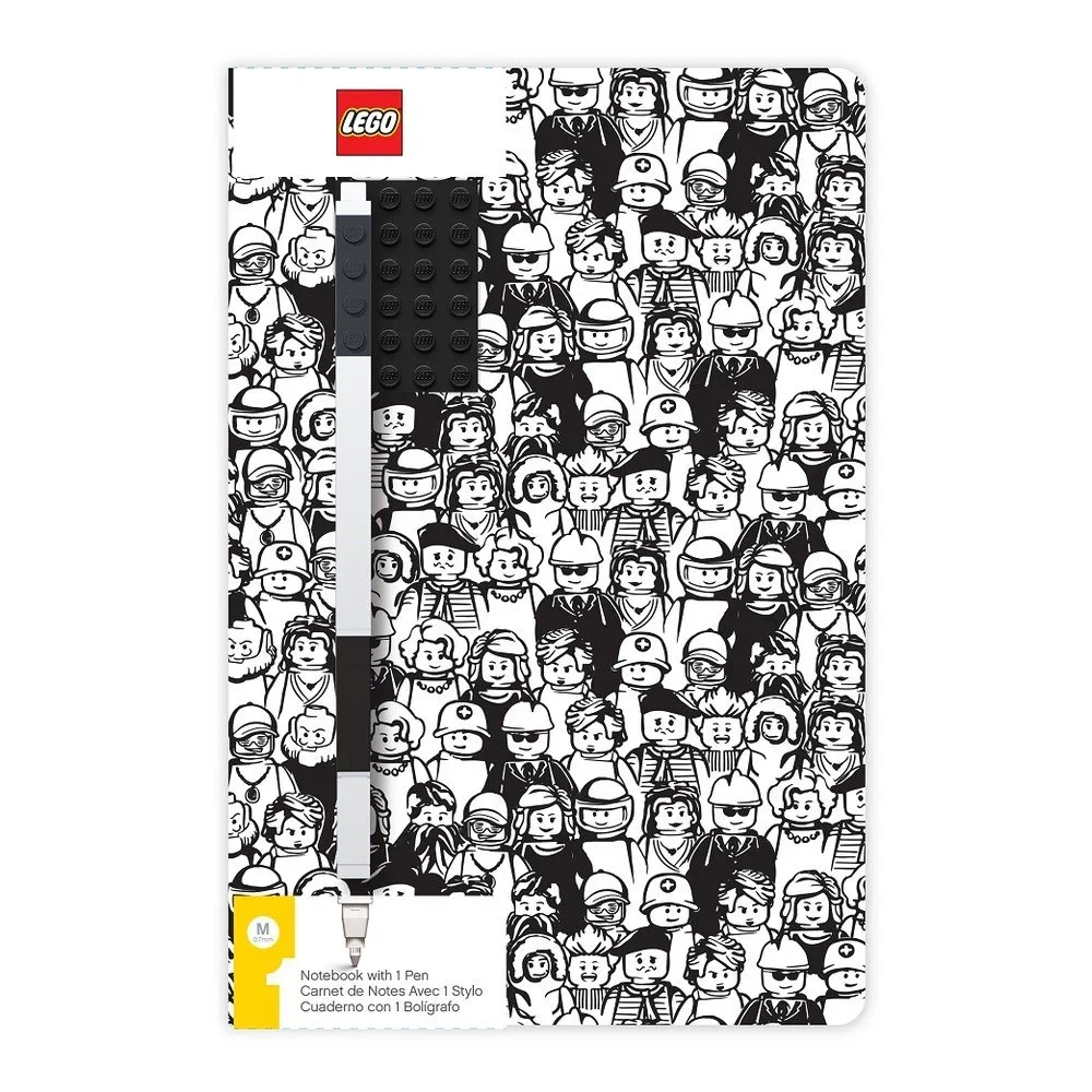 Sada zápisníku a pera LEGO® Minifigure Brick v:1322730