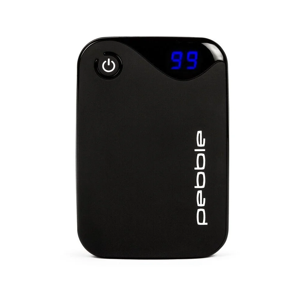 Chytrá černá nabíječka na cesty Veho Pebble P-1 Portable Powerbank 10, 10 400 mAh v:1021024