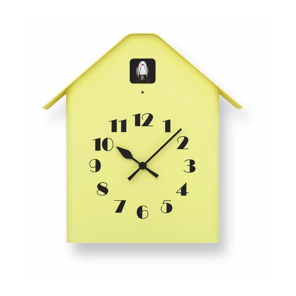 Žluté kukačkové hodiny Lemnos Clock Dachs Cuckoo v:864706