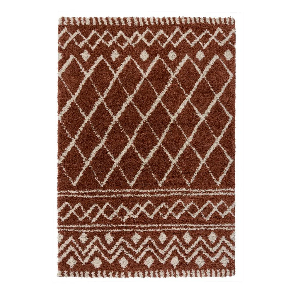 Tmavě červený koberec Flair Rugs Souk, 200 x 290 cm v:1399099