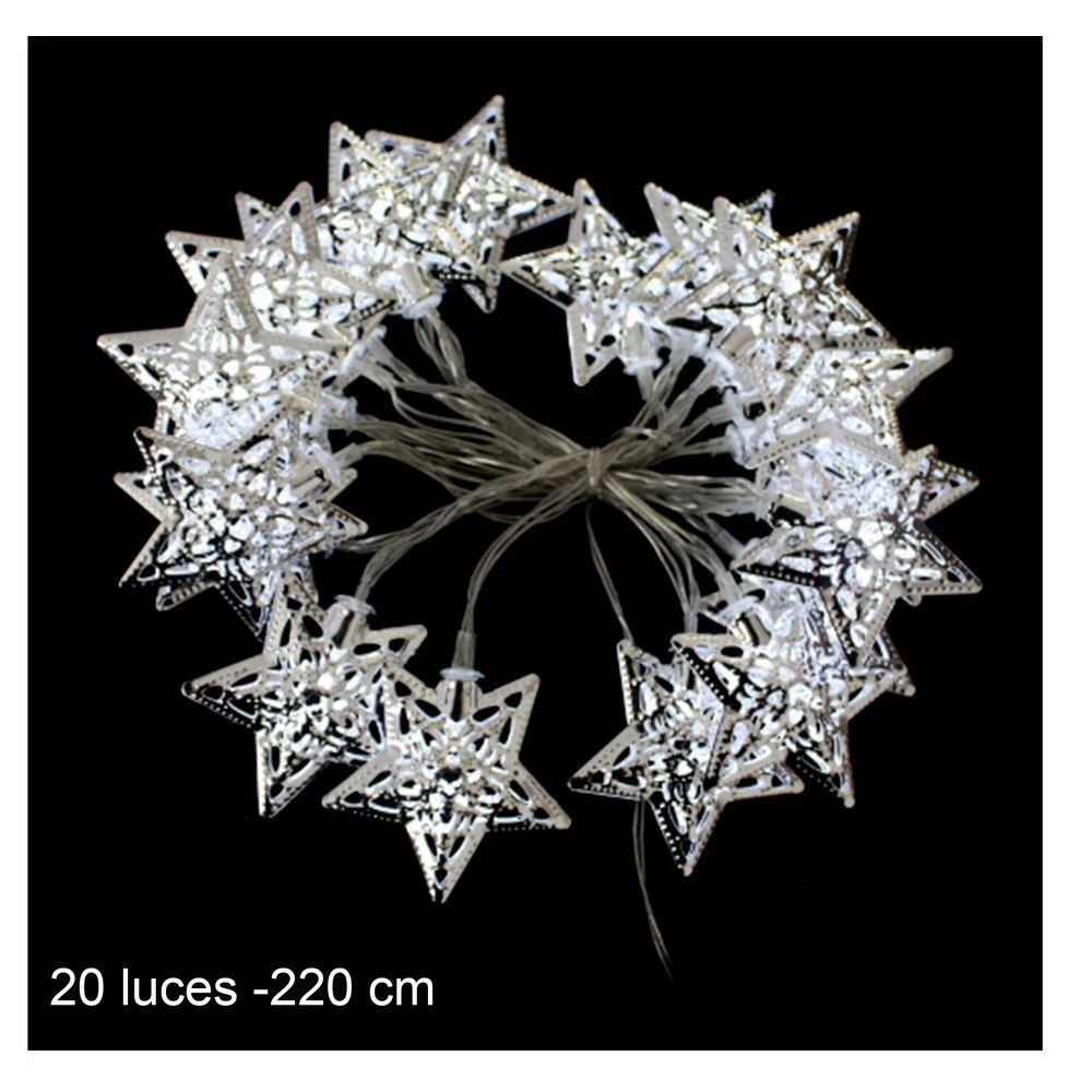 Světelný LED řetěz Unimasa Estrella Metal, 20 světýlek v:1383839
