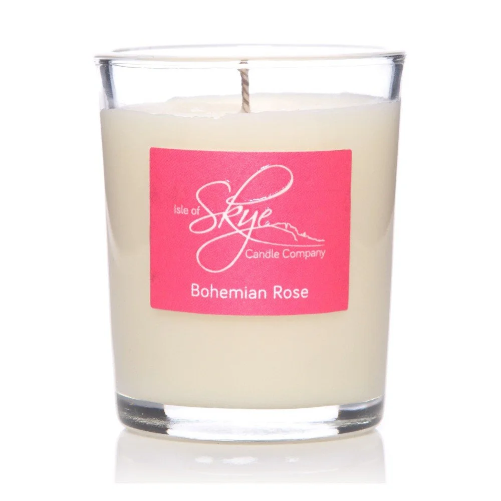 Svíčka s vůní jantaru a růže Skye Candles Container, délka hoření 12 hodin v:1100174