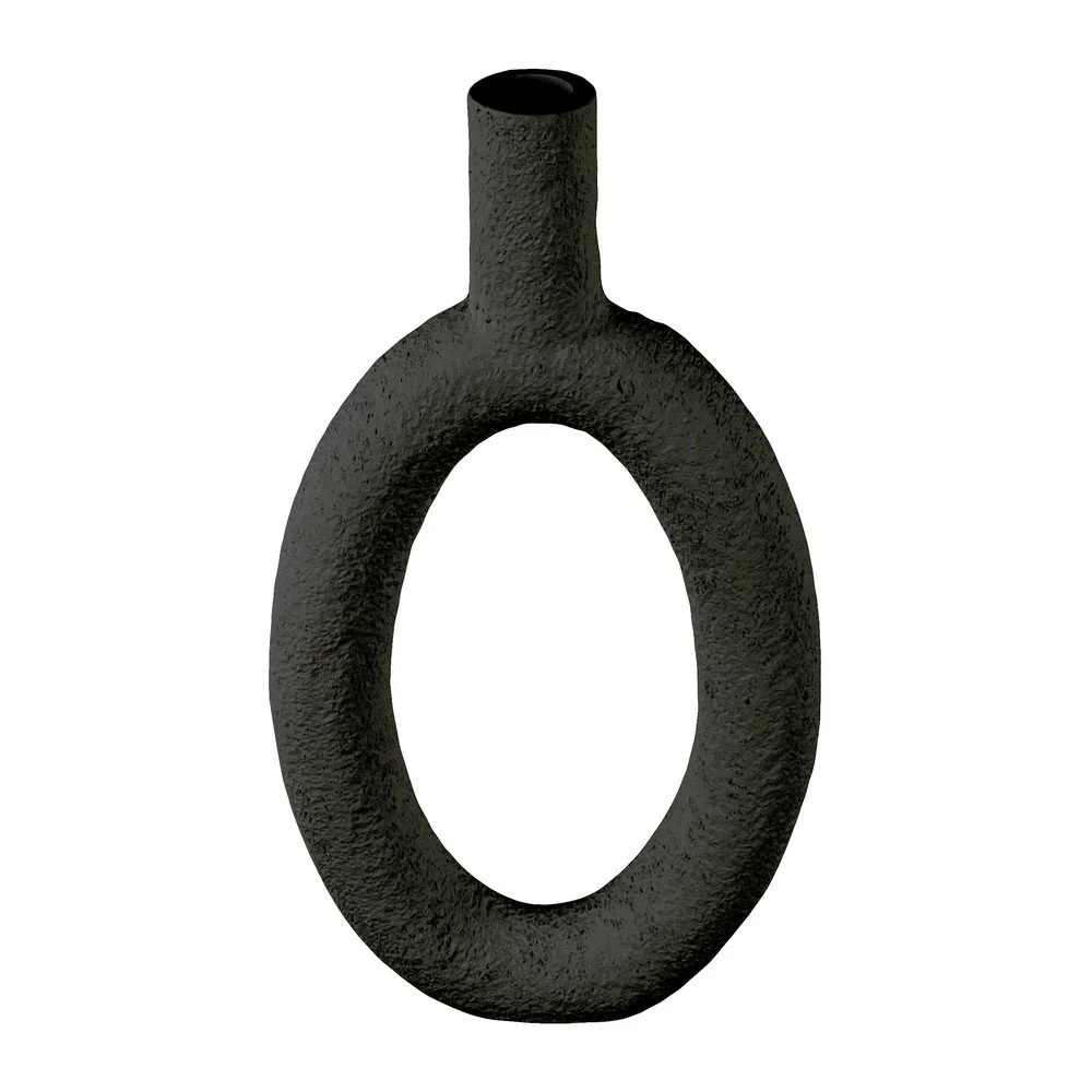 Černá váza PT LIVING Oval, výška 31 cm v:1409051