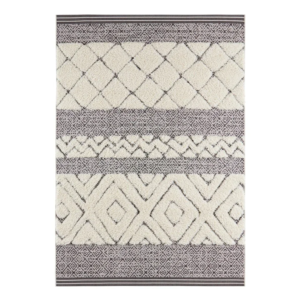 Krémově černý koberec Mint Rugs Todra, 120 x 170 cm v:1364475
