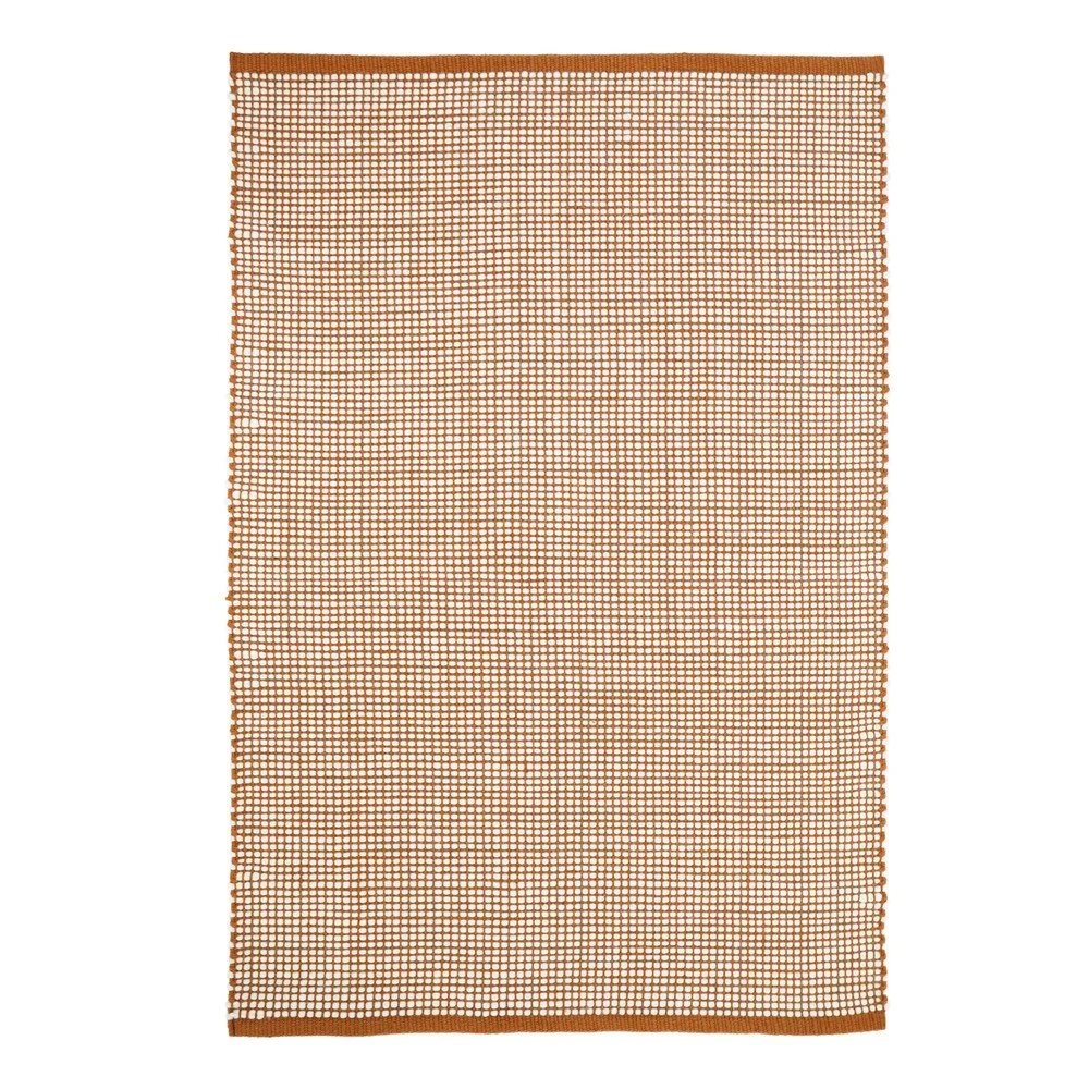 Oranžový koberec s podílem vlny 230x160 cm Bergen v:1456014