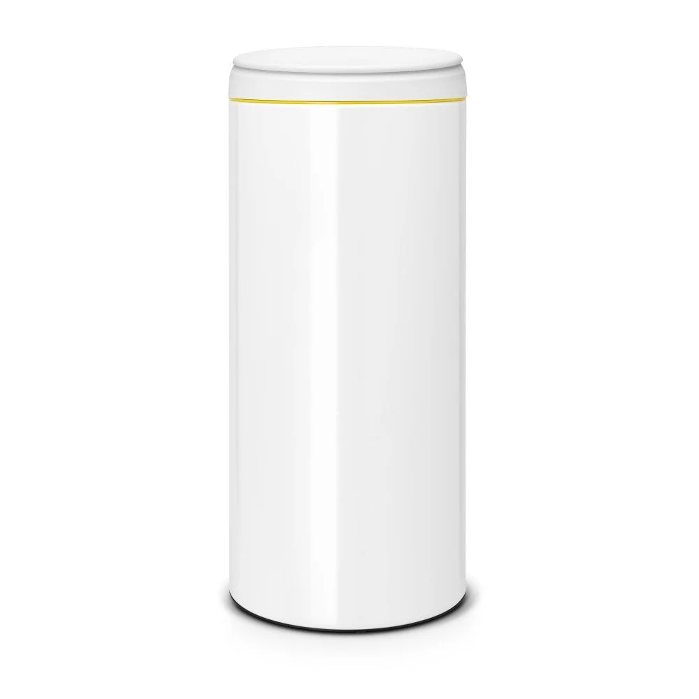 Bílý odpadkový koš Brabantia FlipBin, 30 l v:810526