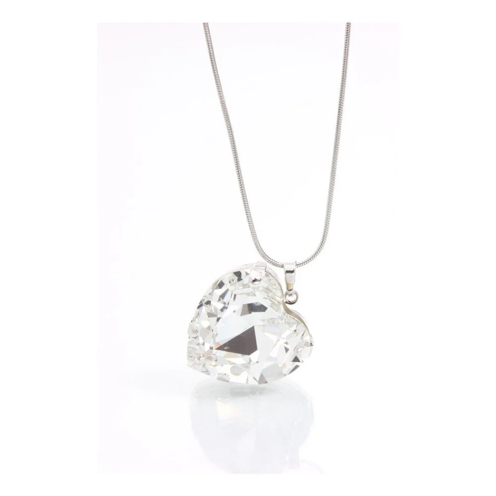 Náhrdelník se Swarovski Elements Laura Bruni Heart Pure Vuola v:968998