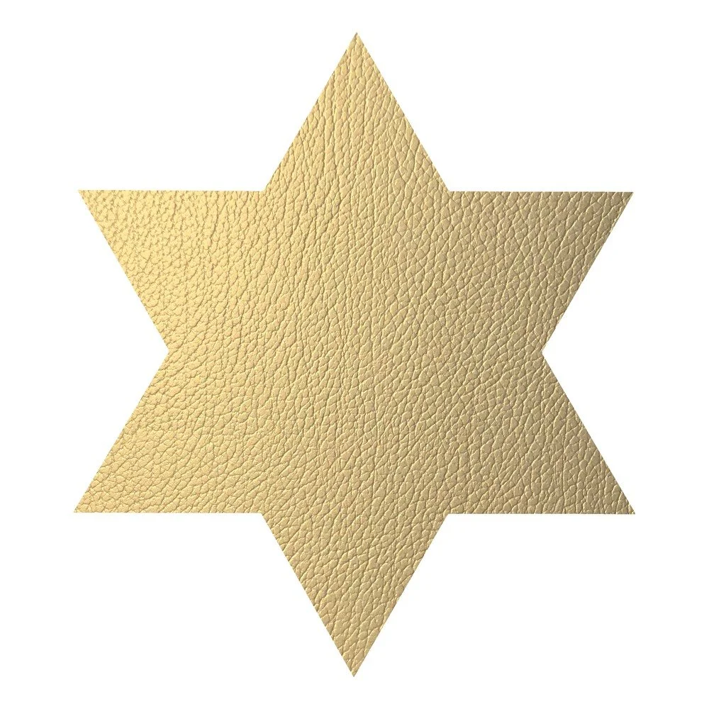 Prostírání z eko kůže 34,5x34,5 cm Star Hippo – LIND DNA v:1787862