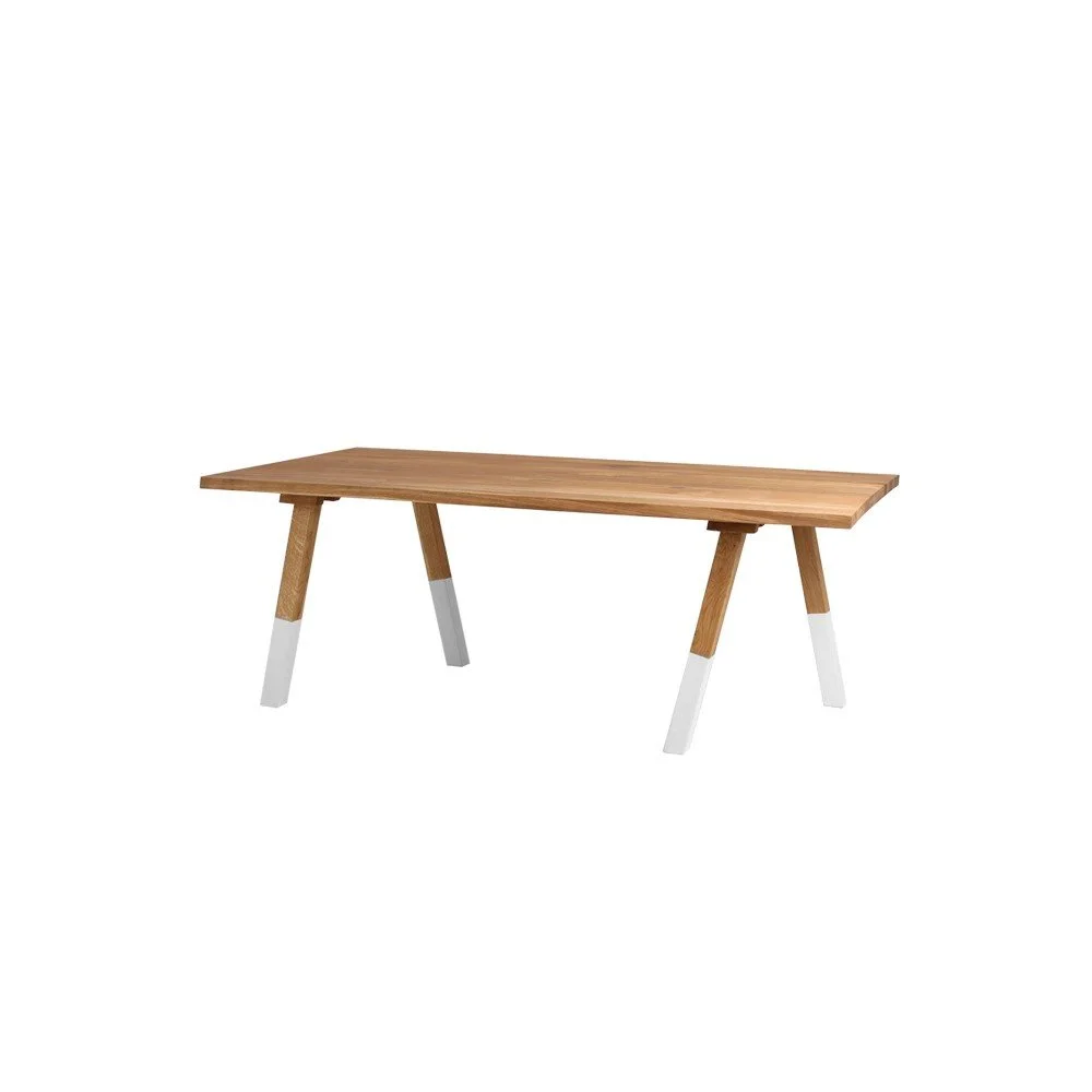 Jídelní stůl v dekoru dubového dřeva Custom Form Wolker, délka 200 cm v:1086186