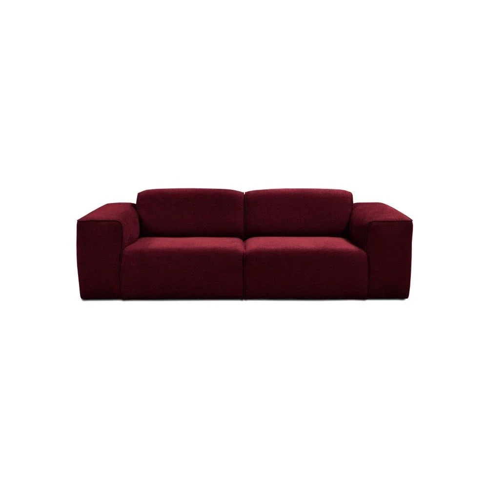 Červená trojmístná pohovka Cosmopolitan Design Phoenix v:1086836