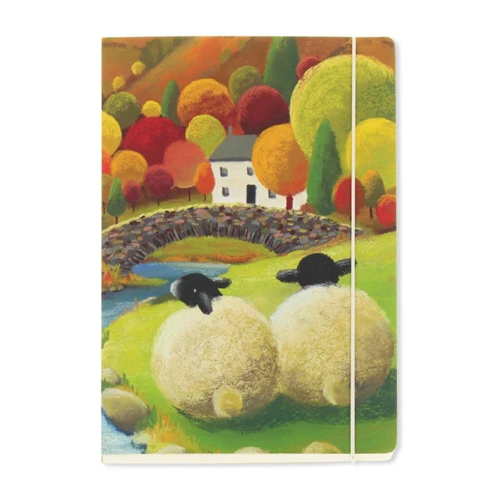 Zápisník A5 GO Stationery Lucy Pittaway Sheep v:1018334