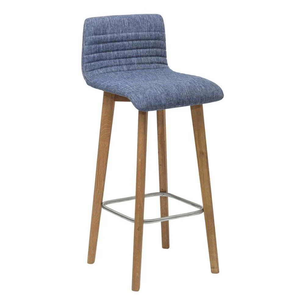 Sada 2 modrých barových stoliček Kare Design Lara v:972714