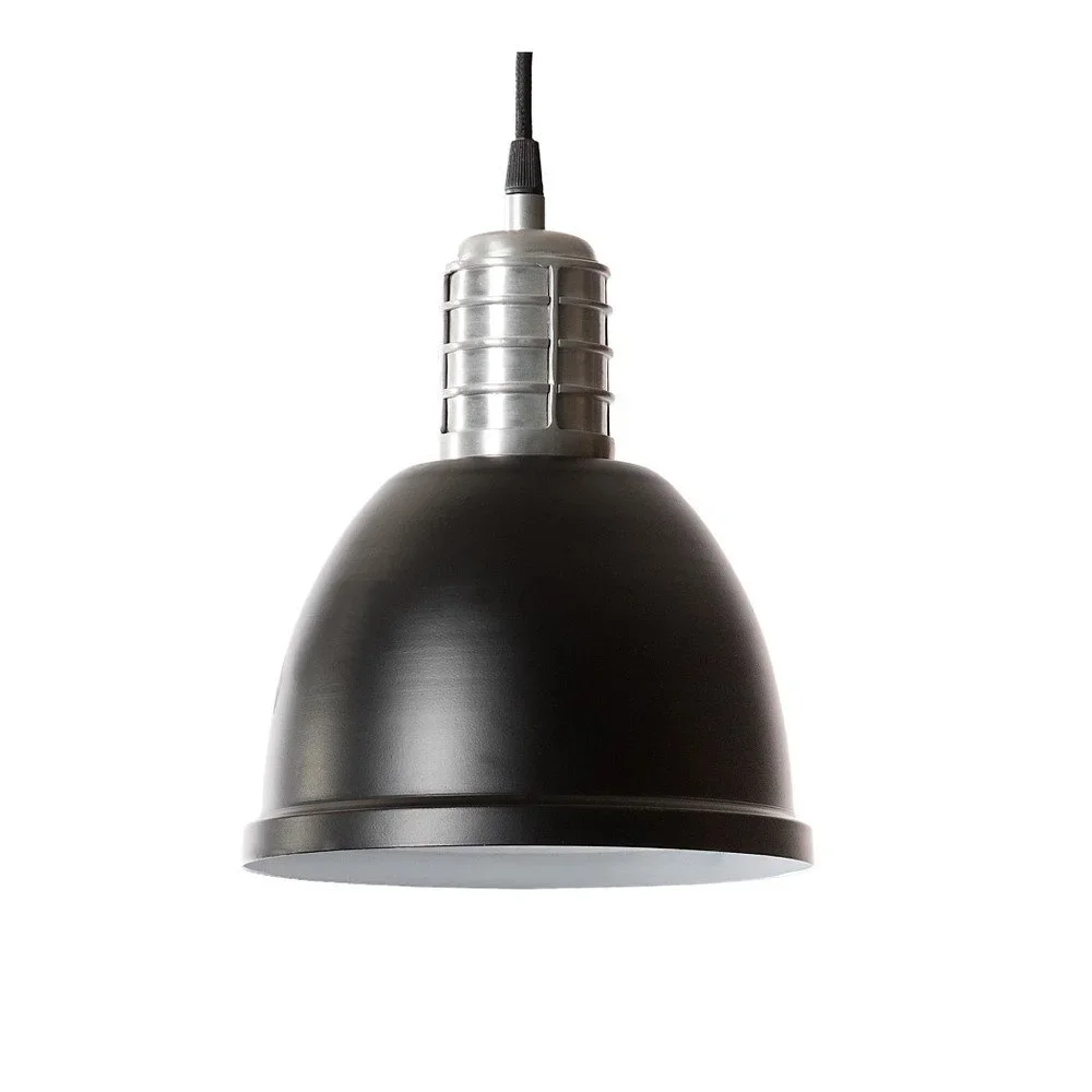 Černé závěsné svítidlo Look4Lamps Casdock v:1083450