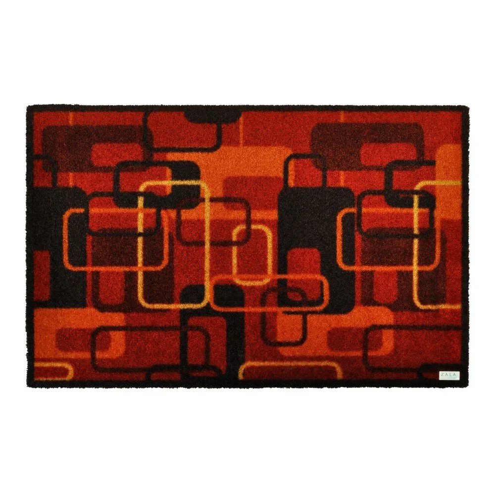 Červený koberec Hanse Home Design Retro Red Terra, 120 x 200 cm v:925272 Červený koberec Hanse Home Design Retro Red Terra, 120 x 200 cm v:925272