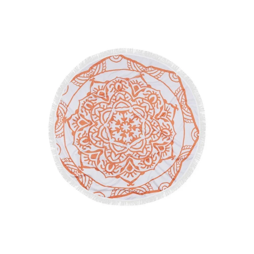 Barevná plážová osuška ze 100% bavlny Shiva, ⌀ 150 cm v:1020238 Barevná plážová osuška ze 100% bavlny Shiva, ⌀ 150 cm v:1020238