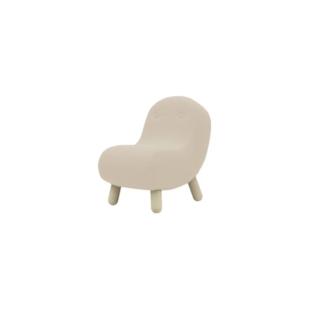 Světle béžové křeslo Softline Bob Felt Melange Sand v:1194724