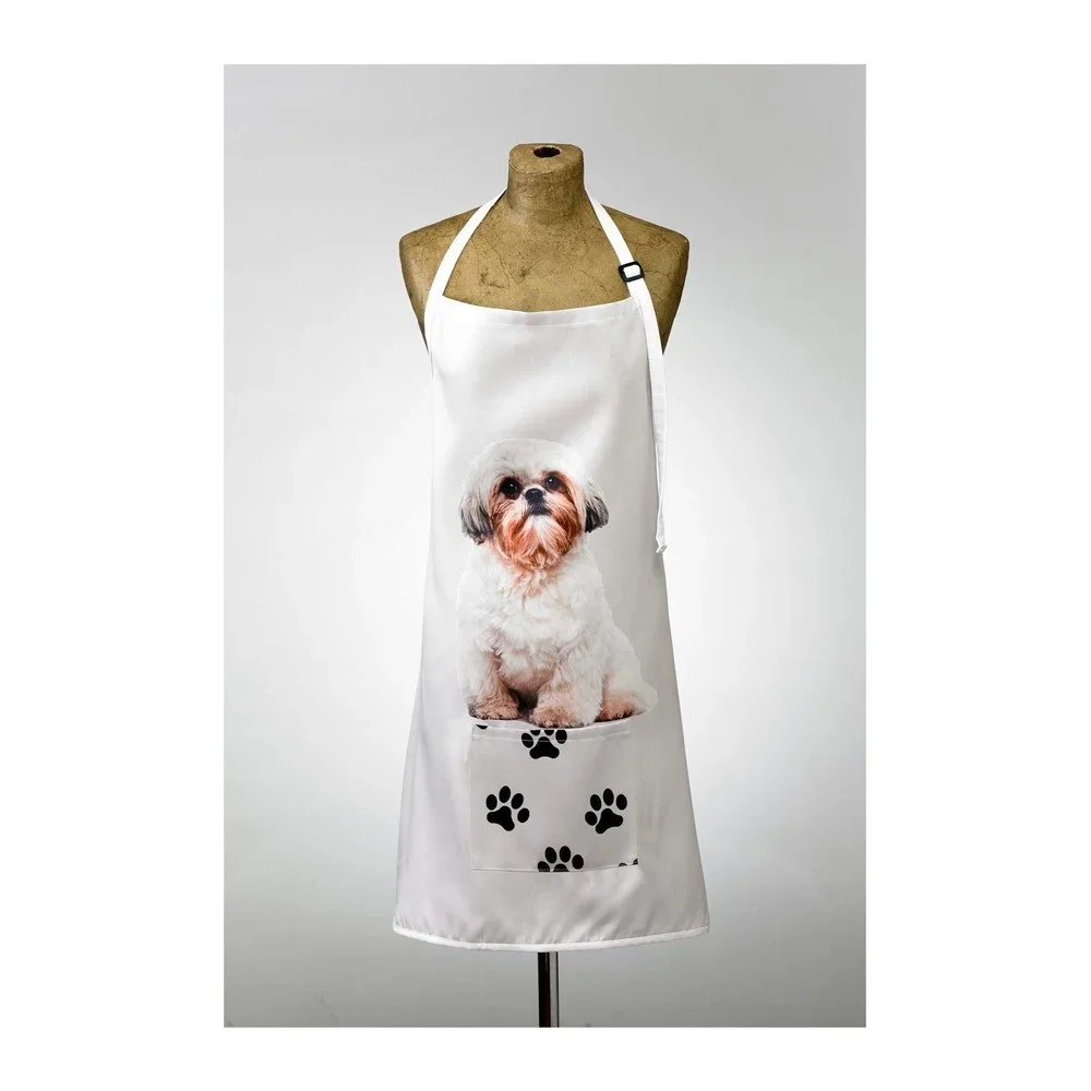 Kuchyňská zástěra s potiskem Shih-tzu Adorable Cushions v:1252346
