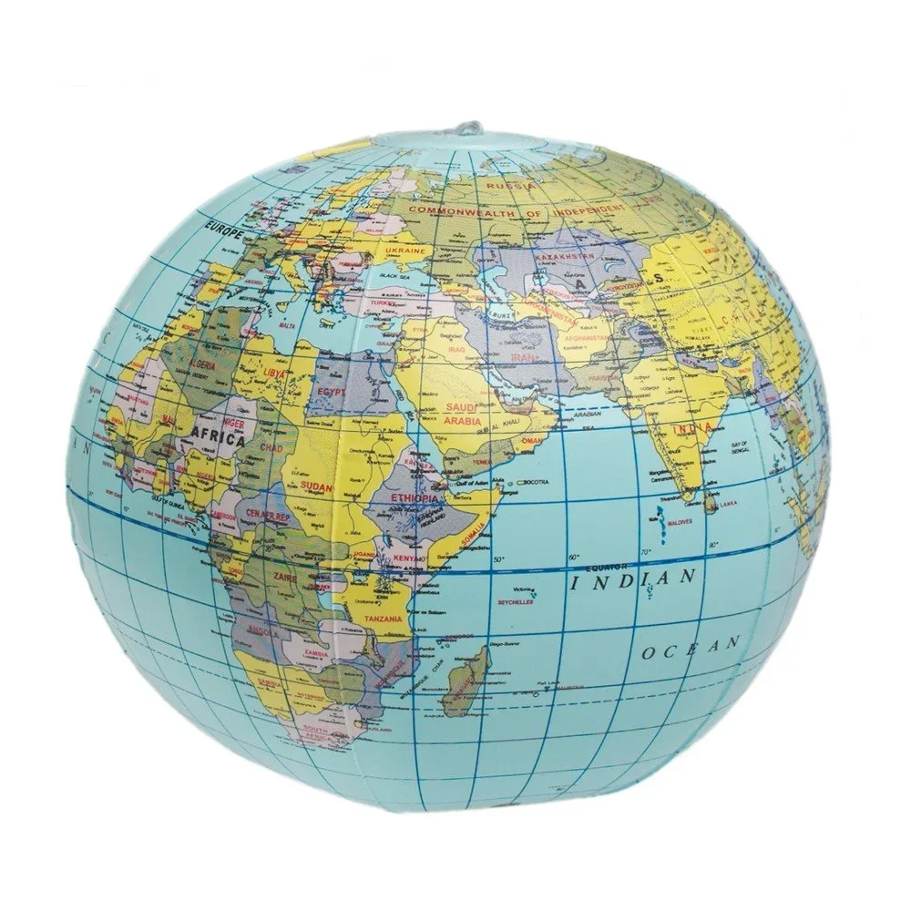 Nafukovací globus Rex London World Map v:822116