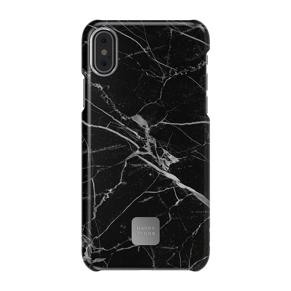 Černo-šedý kryt na telefon pro iPhone X a XS Happy Plugs Slim v:1198696