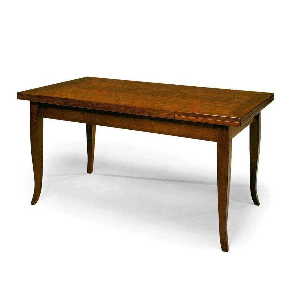 Dřevěný rozkládací jídelní stůl Castagnetti Noce, 120 x 80 cm v:851034