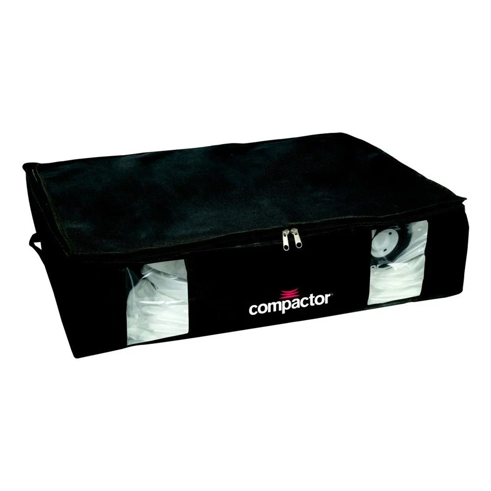 Černý úložný box s vakuovým obalem Compactor Black Edition, objem 145 l v:1034934