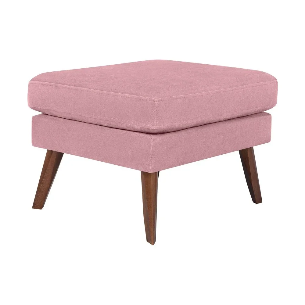 Světle růžový taburet Mazzini Sofas Elena v:1202050