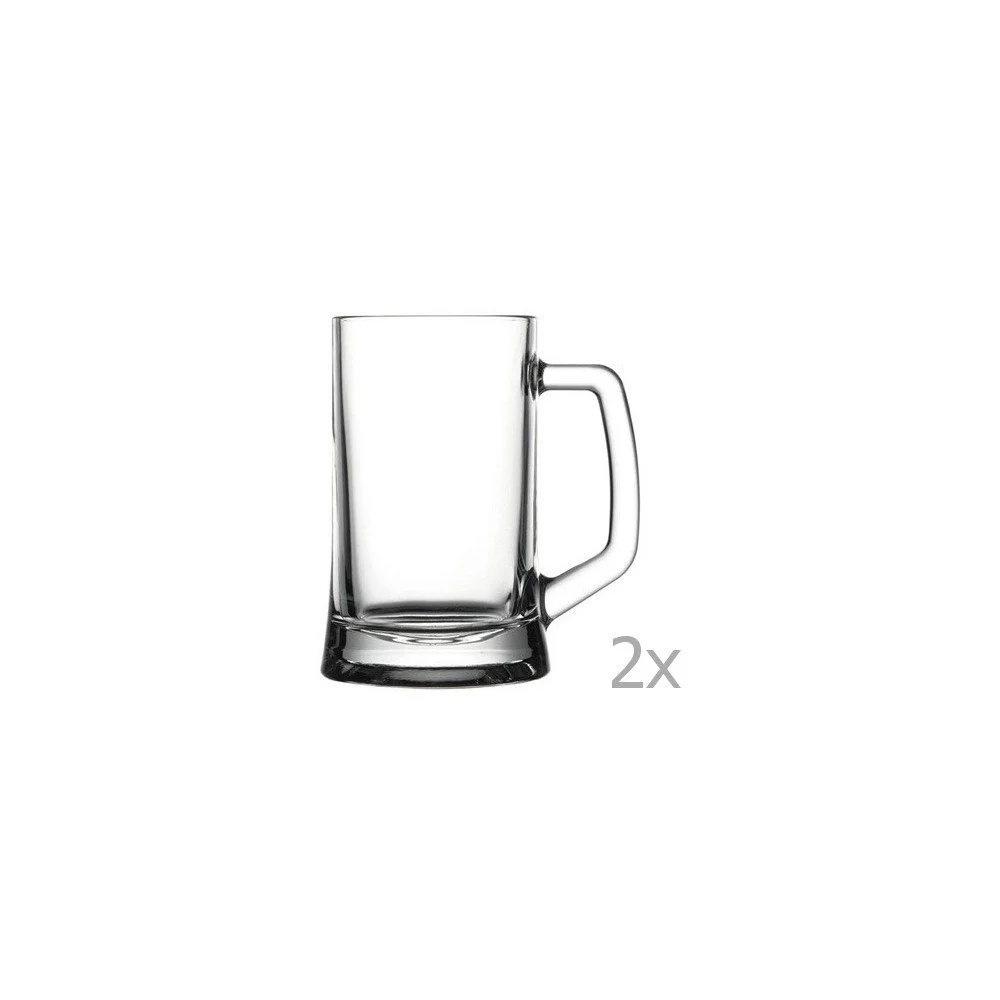 Sada 2 sklenic na pivo Paşabahçe Pure Beer, 395 ml v:861804