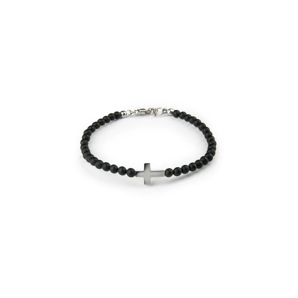Pánský černý náramek Monomen Onyx v:1082072
