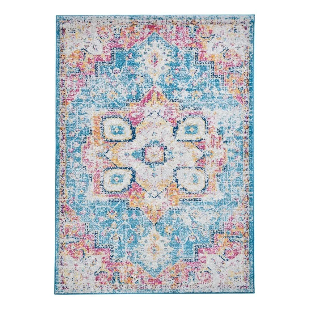 Modrý koberec Think Rugs Boston, 160 x 220 cm v:1316326