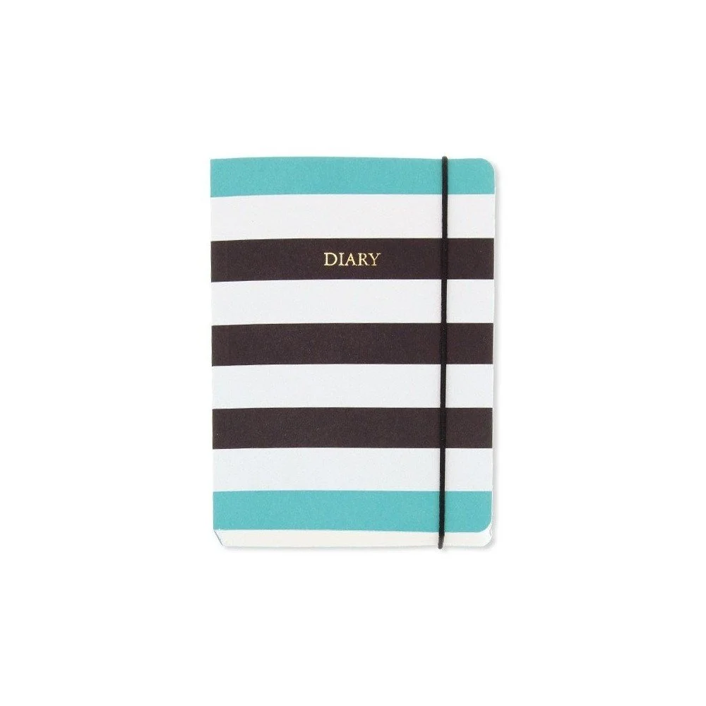 Diář A6 Go Stationery Monochrome Stripe v:705898