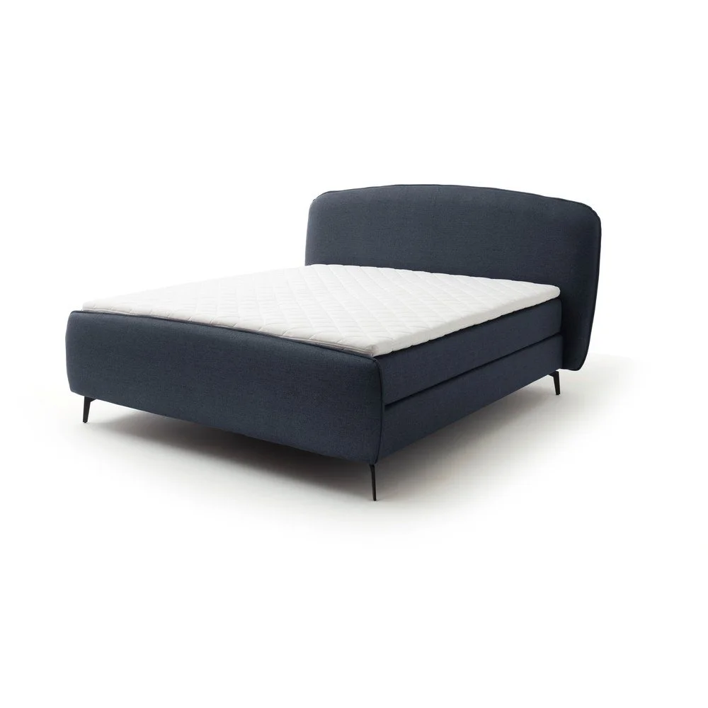 Tmavě modrá boxspring postel 180x200 cm Imola – Meise Möbel v:1513442