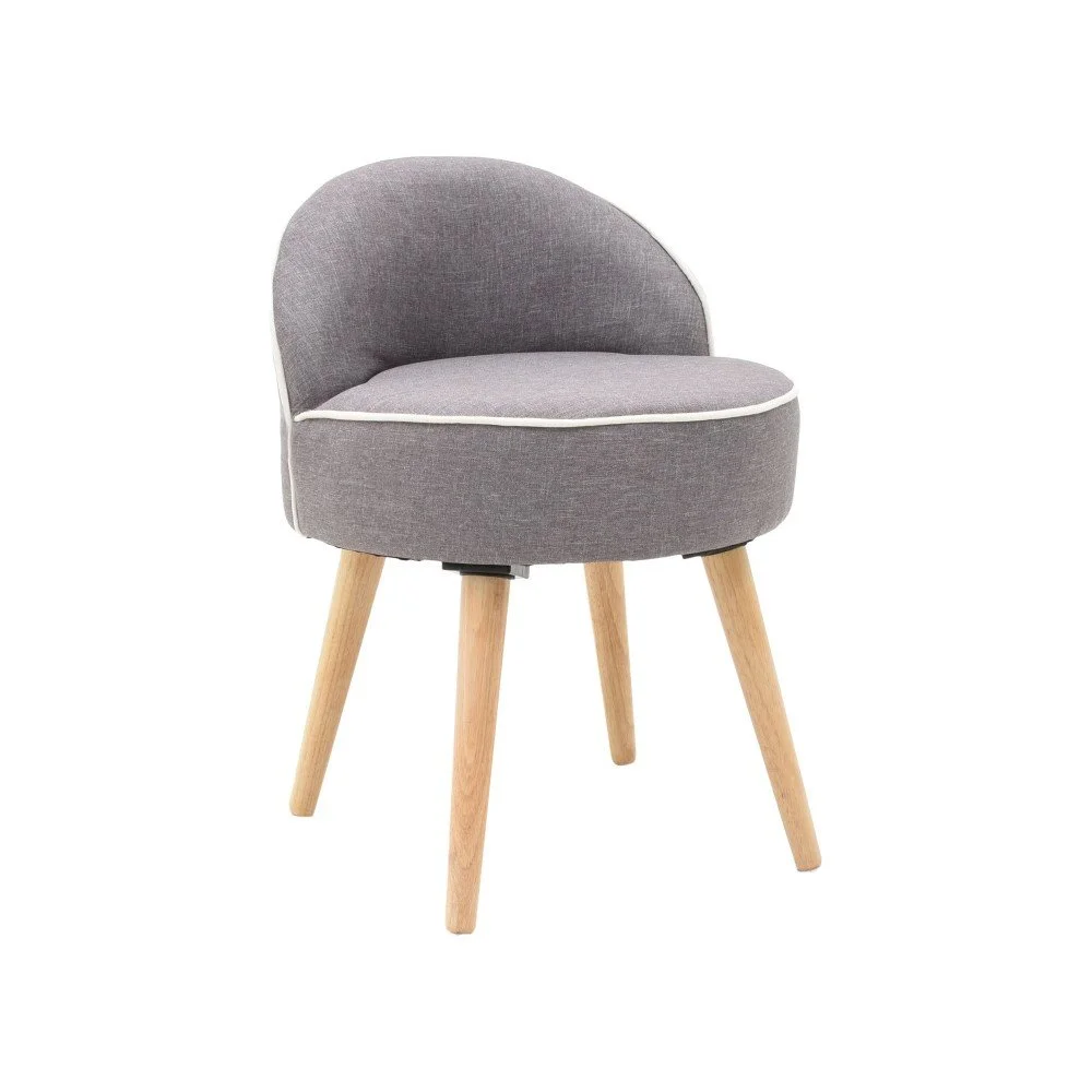 Šedé křeslo InArt Melissa v:960434