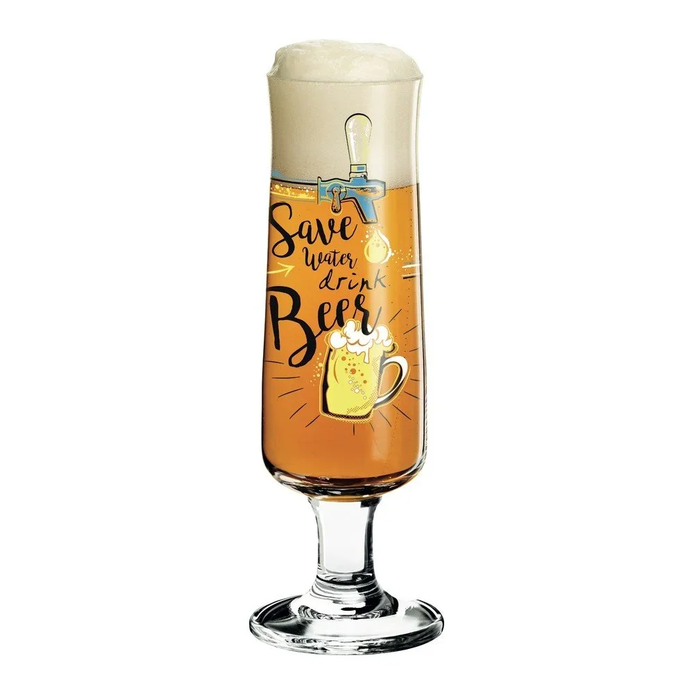 Set sklenice na pivo a 5 podtácků Ritzenhoff Save Water, 400 ml v:1314744