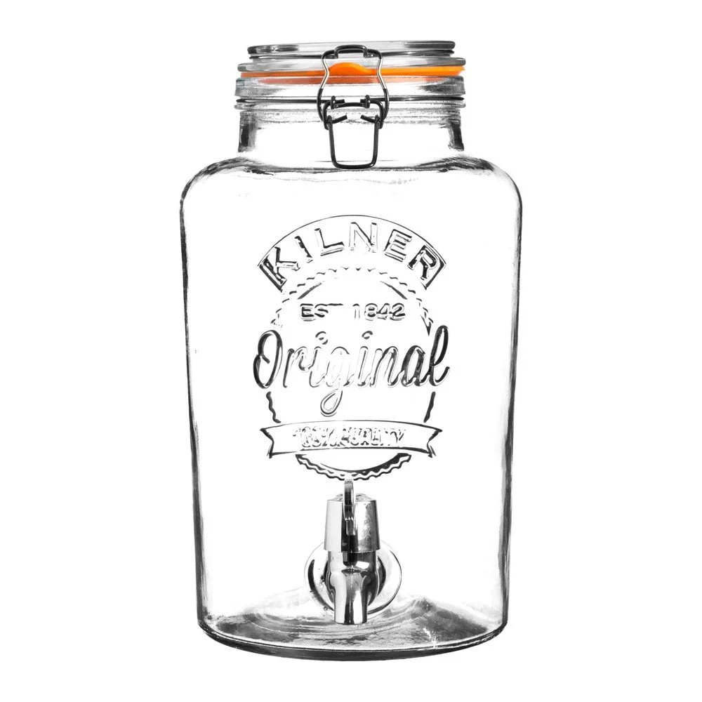 Skleněný nápojový automat s kohoutkem Kilner Original, 5 l v:1057098