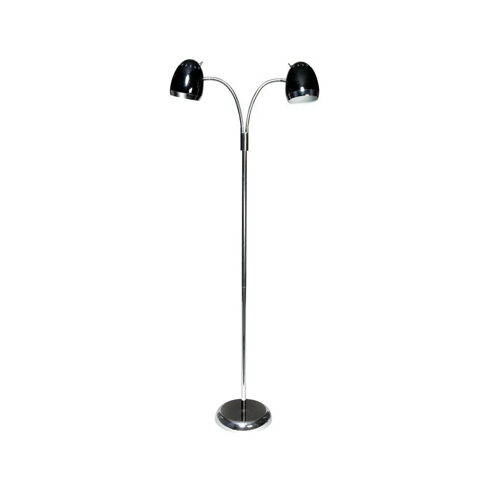 Černá dvojitá stojací lampa ETH Harley v:769328