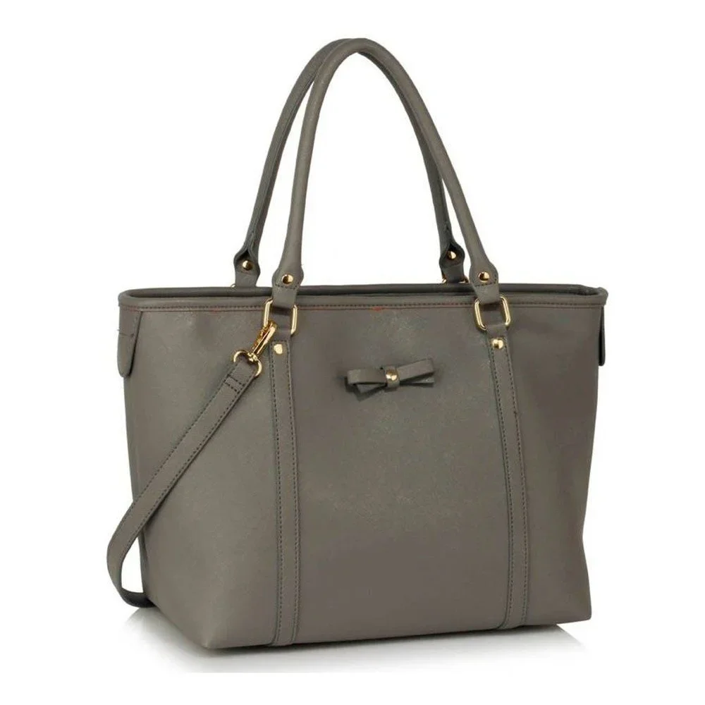 Kabelka L&S Deco Tie Grey v:718270