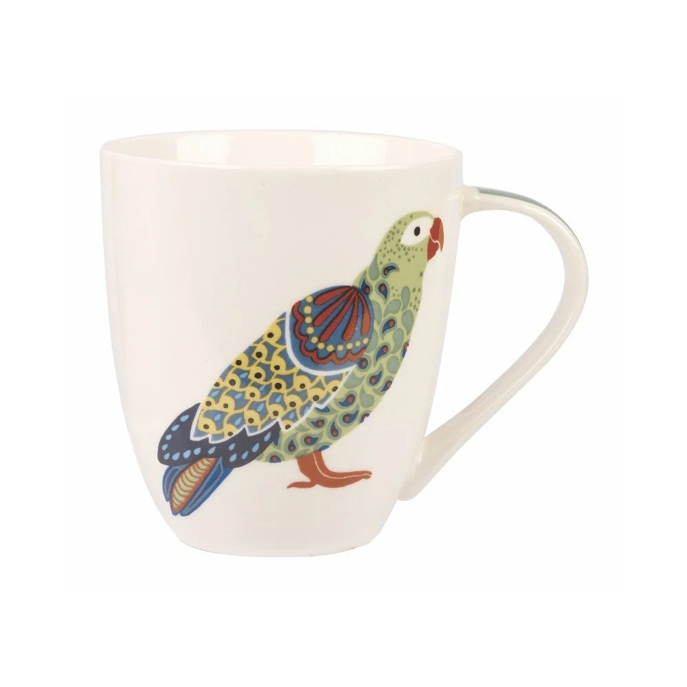 Hrnek z kostního porcelánu Churchill China Paradise Birds Parrot, 500 ml v:1128436