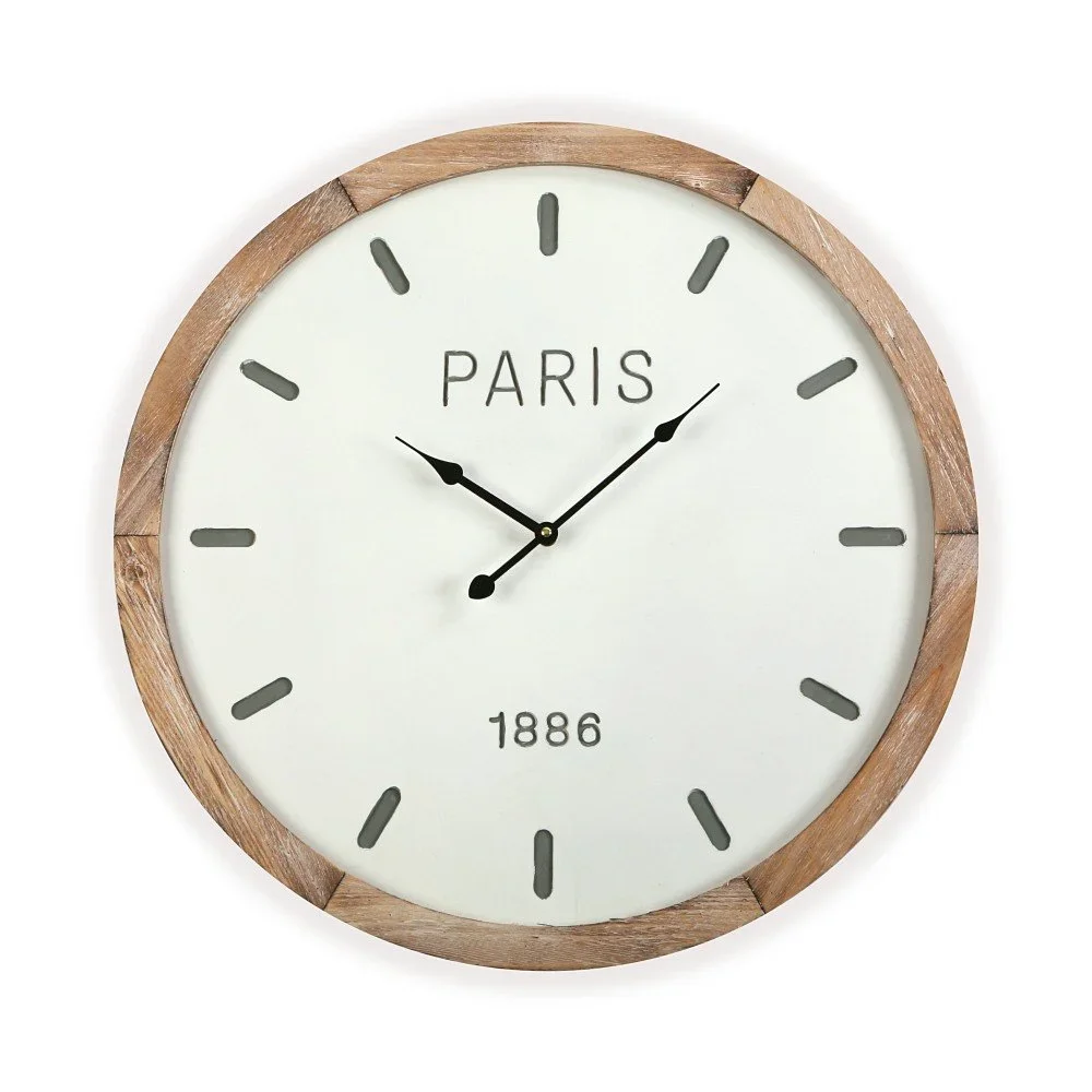Nástěnné hodiny Versa Woodenito, 60 cm v:833718